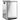 Trash can with 2x20L compartments, soft-close lid, fingerprint-proof, stainless steel, silver