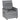 Recliner chair, TV armchair with reclining function, lumbar heating, 2 remote controls, USB port, quiet motor