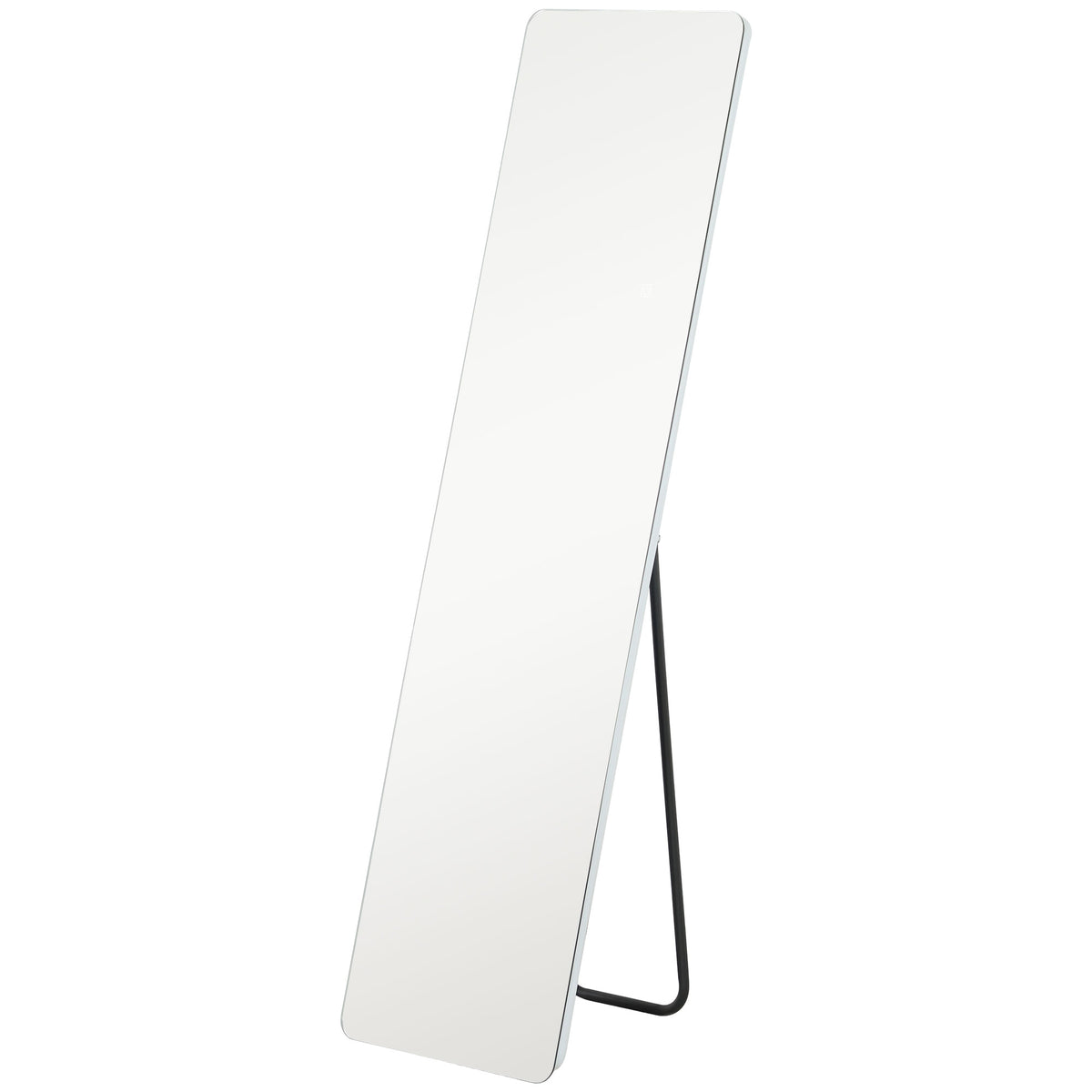 LED full-length mirror, touch control, dimmable, frameless, 40 x 150 cm
