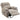 Recliner Armchair TV Chair 360° Swivel Massage Chair with Heat, Massage, Chenille Look, Beige