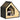 Indoor dog house, pet cave with cushion, dog house with sloped roof, cat house for small dogs up to 8 kg, 60 x