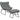 Rattan relax chair with footstool, garden chair with thick cushions outdoor rattan chair garden chair for garden