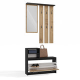 Garderobe VERA ANTHRAZIT EICHE ARTISAN – Produktabbildung 8