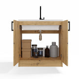 Küchenunterschrank KATIA D-80 EICHE ARTISAN – Produktabbildung 13