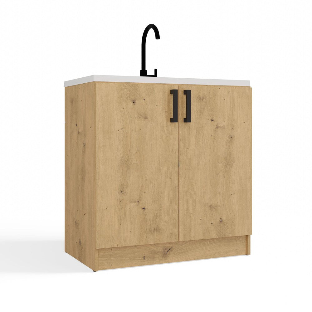 Küchenunterschrank KATIA D-80 EICHE ARTISAN – Produktabbildung 15