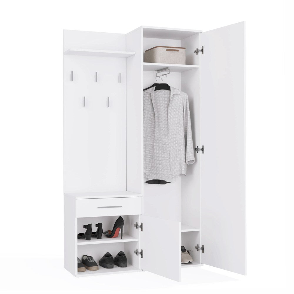 Garderobe DUO WEISS – Produktabbildung 9