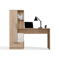 Set Schreibtisch + Regal COSMO EICHE SONOMA – Produktabbildung 8