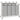 Laundry hamper with 4 compartments, 160 L laundry sorter with wheels, removable laundry bag, 97 x 38 x 81 cm