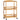 Kitchen trolley, rolling cart with 3 tiers, serving cart with storage, kitchen shelf on wheels, for kitchen