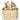 Advent calendar Advent calendar box Christmas decoration, LED lights, 24 drawers, natural