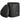 240L Garden Composter, Triangular Compost Bin with 3 Doors, Black