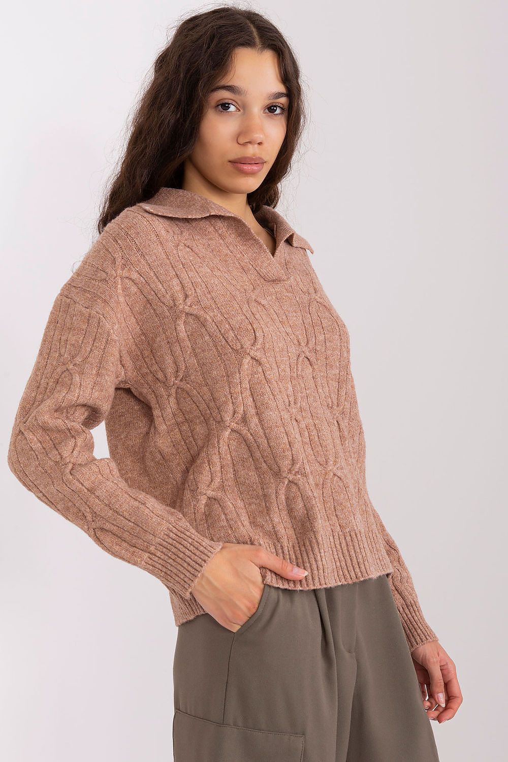  Pullover model 208287 Wool Fashion Italia 
