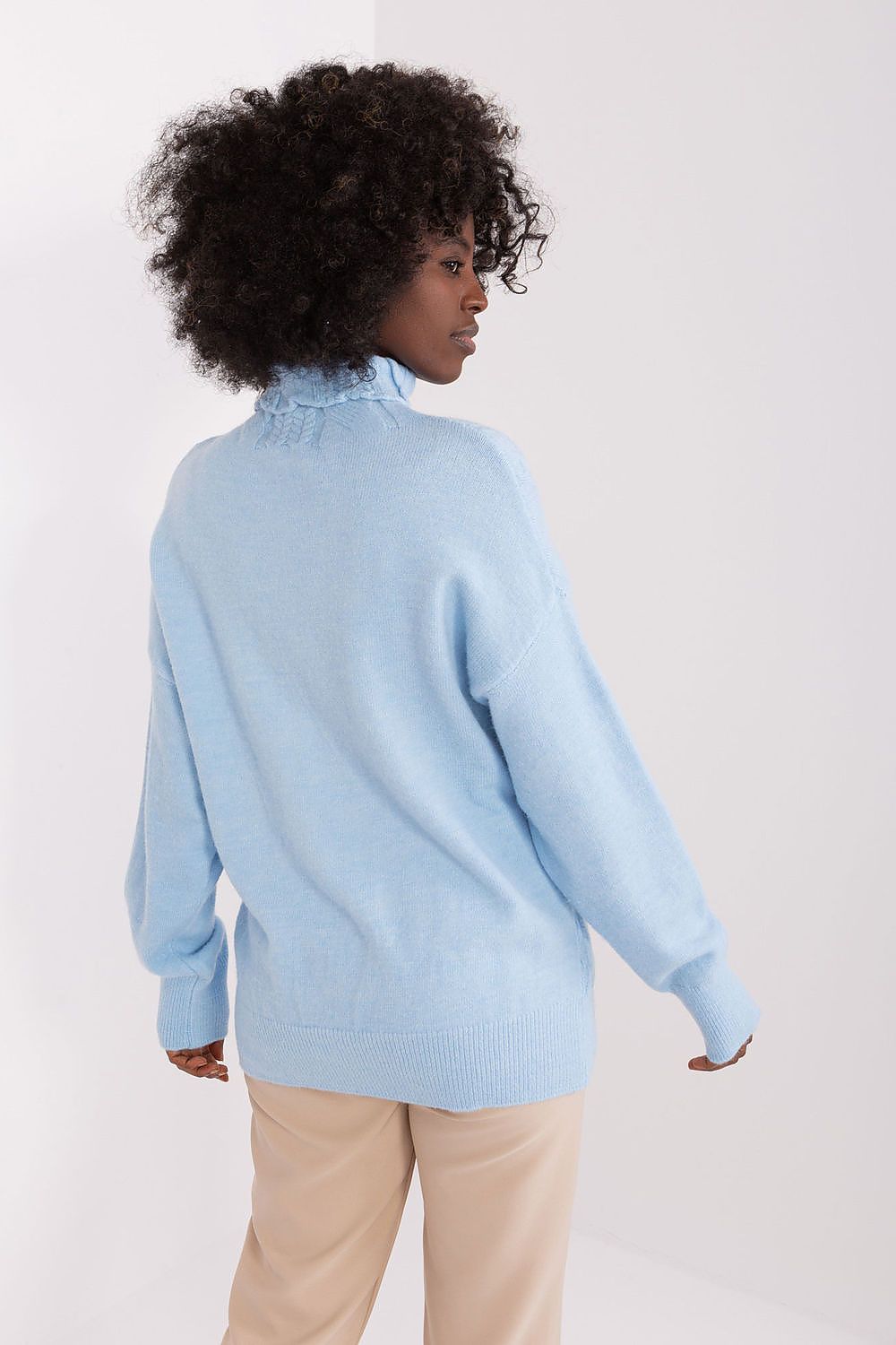  Rollkragenpullover model 208310 Wool Fashion Italia 