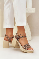  Sandalen mit Absatz model 210703 Step in style 