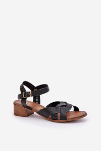  Sandalen mit Absatz model 210705 Step in style 