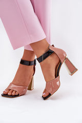  Sandalen mit Absatz model 212824 Step in style 