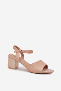  Sandalen mit Absatz model 213011 Step in style 