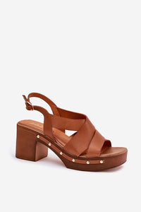  Sandalen mit Absatz model 214390 Step in style 