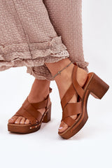  Sandalen mit Absatz model 214390 Step in style 