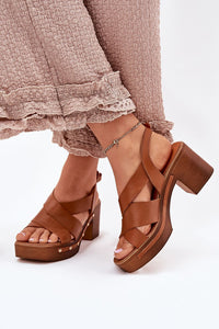  Sandalen mit Absatz model 214390 Step in style 