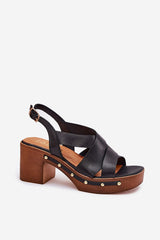  Sandalen mit Absatz model 214744 Step in style 