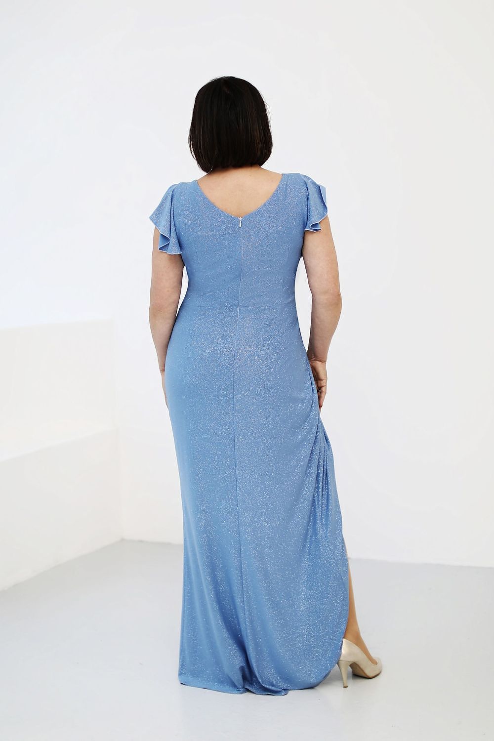  Langes Kleid model 215331 Jersa 