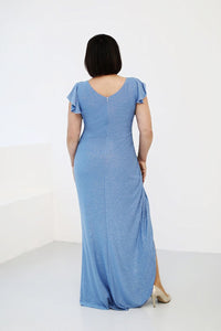  Langes Kleid model 215331 Jersa 