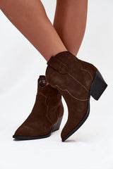 Stiefeletten mit Absatz model 219128 Step in style 