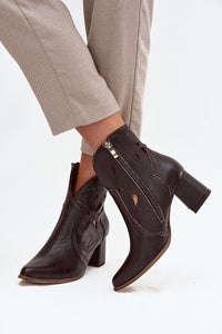 Stiefeletten mit Absatz model 219130 Step in style 
