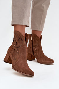  Stiefeletten mit Absatz model 219132 Step in style 
