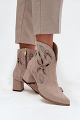  Stiefeletten mit Absatz model 219133 Step in style 
