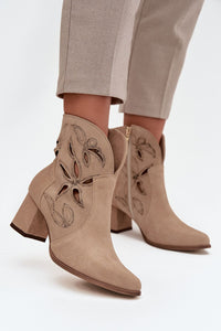  Stiefeletten mit Absatz model 219134 Step in style 