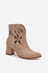  Stiefeletten mit Absatz model 219134 Step in style 