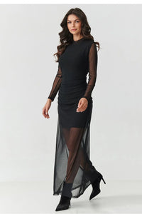  Abendkleid model 219536 Makadamia 