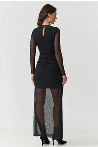  Abendkleid model 219536 Makadamia 