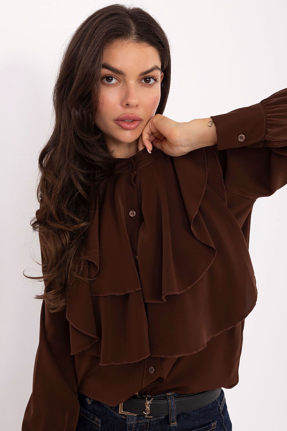 Langarm Hemd model 220563 Rue Paris 