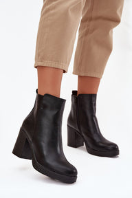  Stiefeletten mit Absatz model 220709 Step in style 