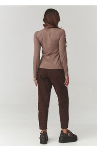  Bluse model 220804 Makadamia 
