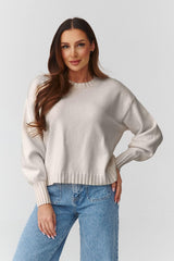  Pullover model 224108 Makadamia 