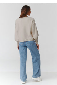  Pullover model 224108 Makadamia 