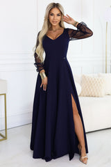  Langes Kleid model 227099 Numoco 
