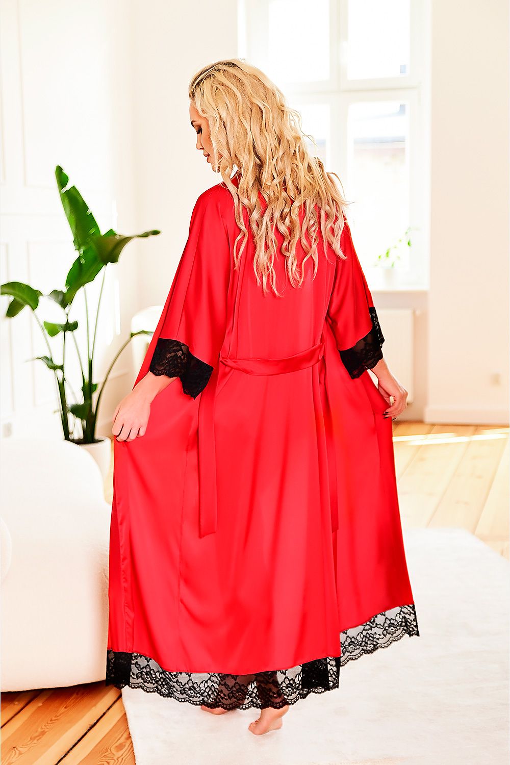 Lang Schlafrock model 187014 Kalimo 