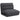 Bean bag with bed function, adjustable backrest, foldable, up to 120kg, 70 x 72 x 56 cm, dark grey