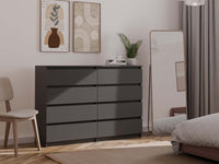 Kommode Malwa M8/140 SCHWARZ – Produktabbildung 5