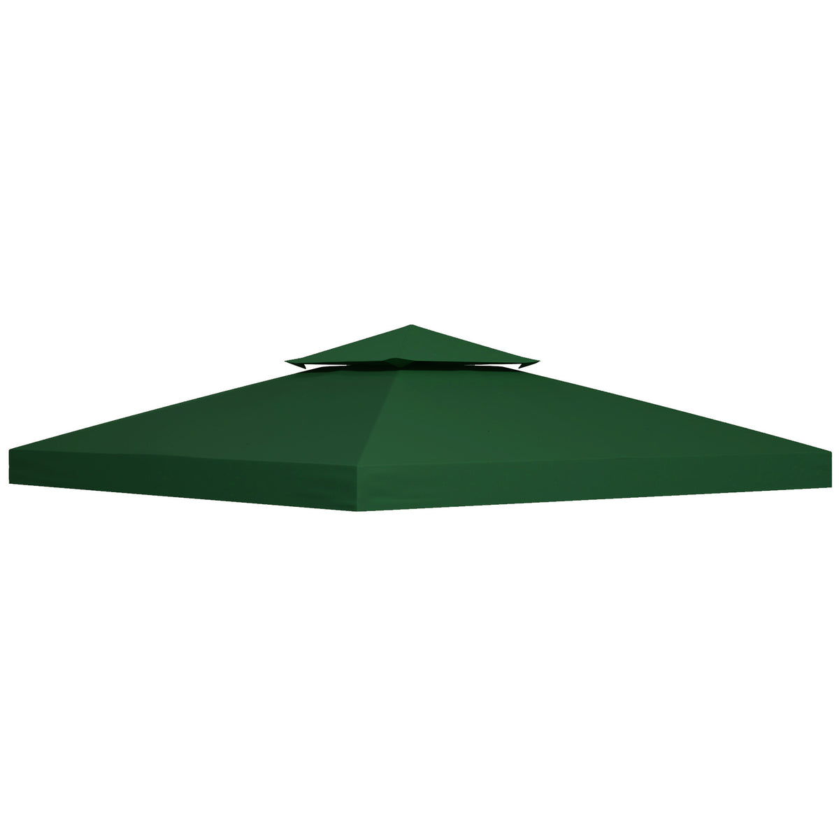 Replacement roof for 3 x 3 m gazebo, waterproof gazebo roof with double roof and drainage holes, replacement