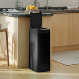 50L sensor trash can, touchless kitchen waste bin with motion sensor, fingerprint-resistant (8)