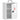 Wall-mounted medicine cabinet with combination lock, 3 shelves, lockable steel first-aid cabinet, white