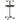 Bird play stand, portable parrot perch with four wheels, stainless steel bowls and round tray