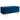 Bench, upholstered bench with storage, metal, rubberwood, foam, 100 x 40 x 42 cm, dark blue