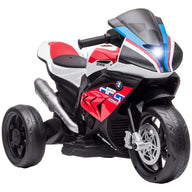 Children's motorcycle, electric motorcycle, headlights, 3 music modes, for children 1.5-5 years old, red, 82.5 x